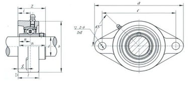帶座菱形外球面軸承座ucfl系列型號(hào)規(guī)格參數(shù) siaif不銹鋼軸承